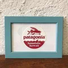 パタゴニアpatagonia パタロハ　ステッカー　額入り　アウトドア