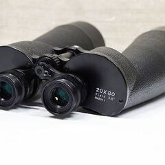 【苫小牧バナナ】国際光器/KOKUSAI KOHKI 20×80 Field3.5° 双眼鏡 ケース付き 現状品♪