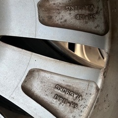 値下げしました。LUFT BAHM S11  19×8J +38 5H-114.3 ハブ径約：72mm  バランス調整済み。  塗装剥がれ有り、ガリ傷、小傷、腐食等がありますが、歪みエア漏れ等ございません。 