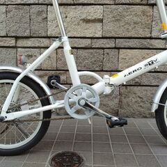 新古品(美品）本日引取り歓迎 AERO STV折りたたみ自転車 16インチ 