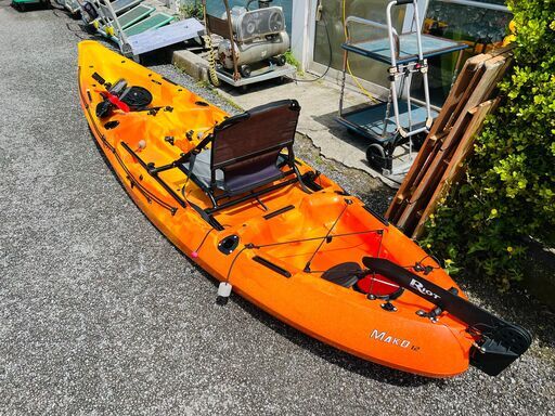 Riot Kayaks MAKO12 インパルスドライブ 足こぎカヤック