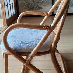 籐製座椅子