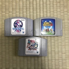 64ソフト3本　ジャンク品