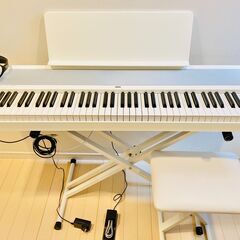 【ネット決済】電子ピアノ/88鍵盤 KORG B2-WH【ホワイ...