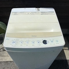 ハイアール　4.5kg 洗濯機