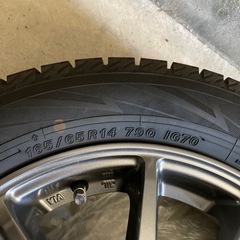 ホイール付　スタッドレスタイヤ　165/65 R14 ハスラー 4本セット