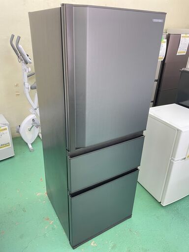 商談中 ★東芝★ 高年式 3D冷蔵庫 326L 2022年 GR-T33SC TOSHIBA 自動製氷機能 新生活 キッチン 生活家電 福島 郡山市 a