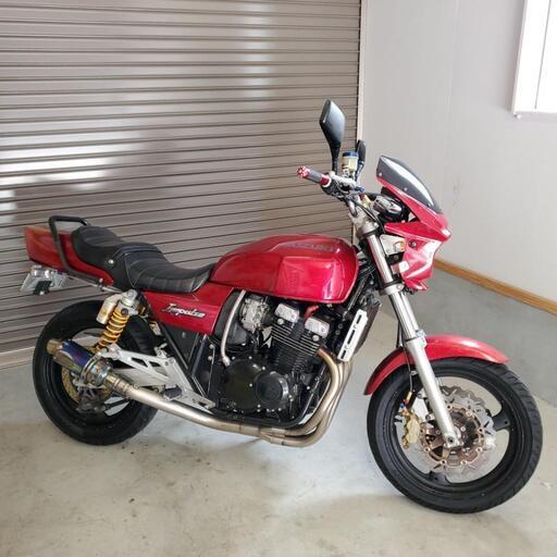 GSX400インパルス　ブレンボキャリパー　OHLINSリアサス