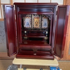 ミニ仏壇一式【近隣お届けします】