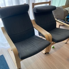 IKEAでの購入チェア2脚です