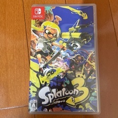 スプラトゥーン3売ります！【中古】