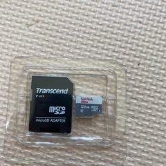 マイクロSDカード128GB& 変換アダプタ