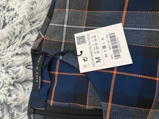 新品未使用】ZARA woman チェック柄 ノースリーブ トップス | www