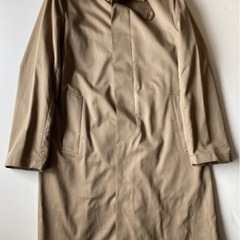 トレンチコート　マッキントッシュ　ベージュ　スプリングコート