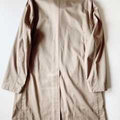 トレンチコート　マッキントッシュ　ベージュ　スプリングコート