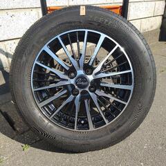終了】タイヤ＋アルミ 4本セット 185/65R15 4穴