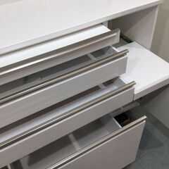 (7/17受渡済)JT6708【ティアイアイ 食器棚 幅120cm】PRECEDE-120-OP ダイニングボード レンジボード レンジ台 キッチンカウンター キッチン収納