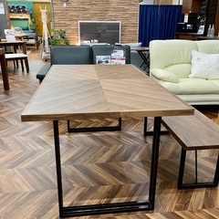 【未使用展示品】NIPPONAIRE レキオウ 150 国産ダイニングテーブル