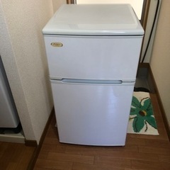 美品2ドア冷蔵庫