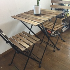 IKEA 椅子＋テーブル　セット