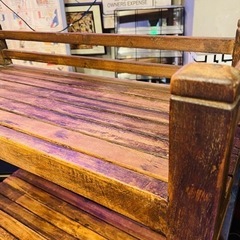 《売約済》【武蔵小山店】　オールドメゾン old maison 古材 オープンシェルフ 本棚 飾り棚 4段 ビンテージ シャビーシック　棚　シェルフ　🚚運搬無料エリア有 / 品川区リサイクルショップ　🪜Lumberroom (ランバールーム) / 武蔵小山パルム 戸越銀座 隣接🪜