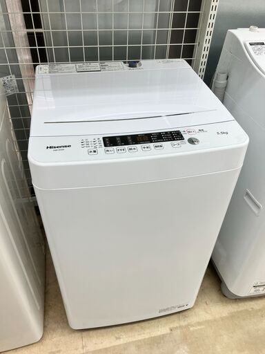 Hisense ハイセンス 5.5㎏洗濯機 2022年式 HW-K55E No.5614● ※現金、クレジット、ぺイペイ、スマホ決済対応※