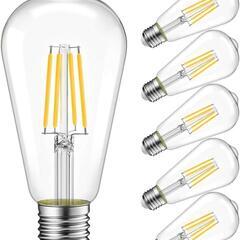 フィラメント LED電球（6W）60W　電球色
