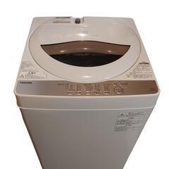 【東芝】洗濯機　AW-5G6　動作品