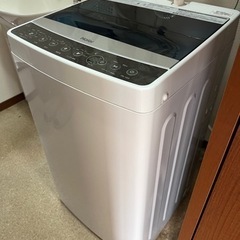 【受渡済み】ハイアール 5.5kg 全自動洗濯機　ブラックHai...