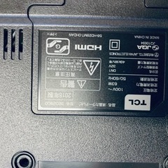 ✨2018年製✨1708番 TCL✨テレビ✨32D2900‼️