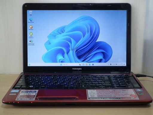 №605【SSD240GB搭載WIN11Home 東芝 Dynabook T451/46DRK Core-i5/ﾒﾓﾘ4GB/Office365】
