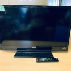 1710番 シャープ✨テレビ✨LC-32H7‼️