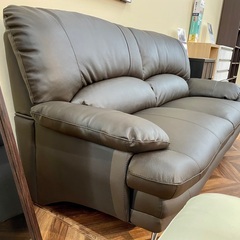 【未使用展示品】To Meet スイート(6) 本革 3Pソファ