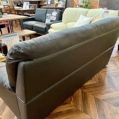 【未使用展示品】To Meet スイート(6) 本革 3Pソファ