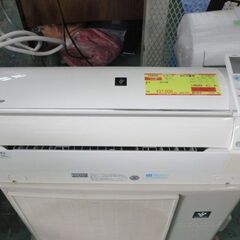 K04202 シャープ 中古エアコン 主に18畳用 冷房能力 5.6KW ／ 暖房能力 6.7