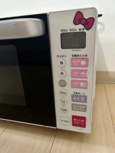キティちゃん電子レンジ