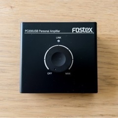 【ネット決済・配送可】FOSTEX PC200USB DAC アンプ