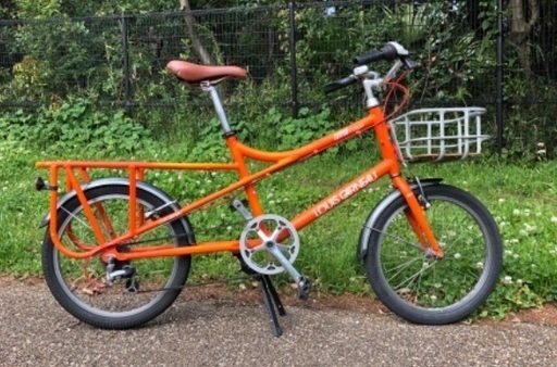ルイガノ　LGS mv cargo カーゴバイク 中古　Louis Garneau　子ども乗せに最適　ミニベロ　20インチ　イーゼル8.0