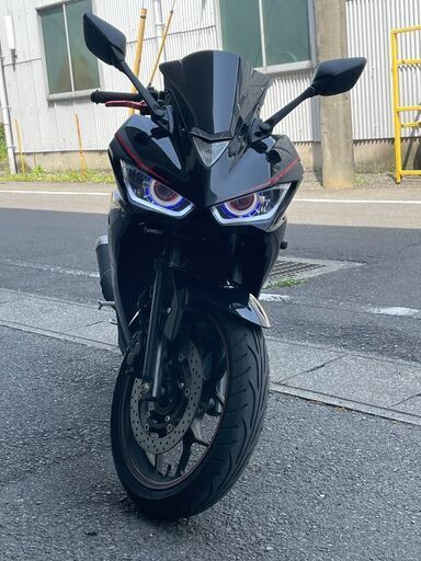 YAMAHA yzfr3  yzf-r3 ABS付 ブラック カスタム複数あり　低走行