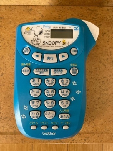 SNOOPY テプラ
