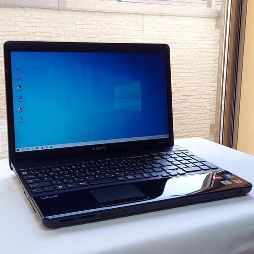 ノートパソコン SONY VAIO VPCEE25FJ 4GB/300GB/Win10