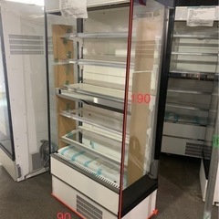 業務　冷蔵ショーケース　。　同じ5台あり
