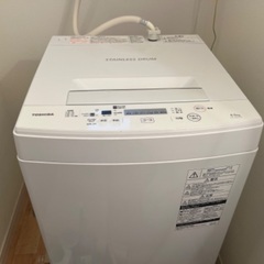 2019年製　TOSHIBA 4.5kg洗濯機