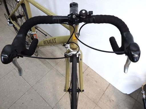 新札幌発 RENAULT/ルノー クロスバイク 自転車 25インチ/2×9段変速 No.1666
