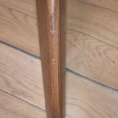 【ジモ取引終了9/6】≪yw623≫ Calligaris/カリガリス ガラステーブル TOKYO/トウキョウ ウォールナット 横幅約85cm ダイニングテーブル 机/家具 50413-04