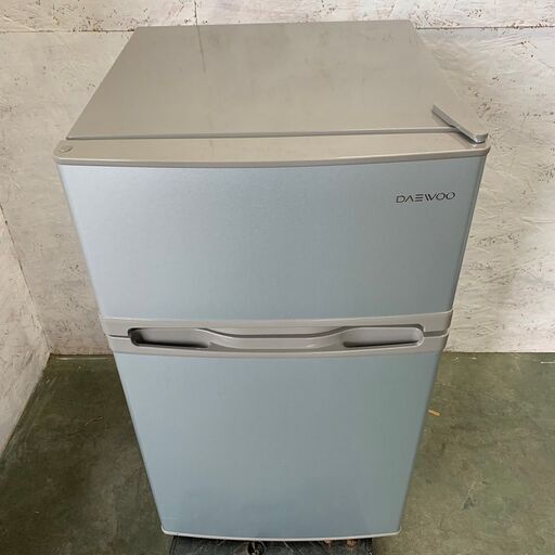 DAEWOO 2ドア 冷凍冷蔵庫 容量85L 冷蔵室60L 冷凍室25L DR-T90FS 2016.7-12月期製