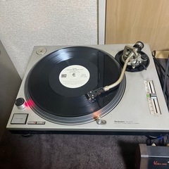 DJセット ターンテーブル2台とミキサー