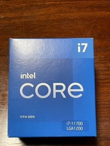 PCパーツ Intel core i7 11700