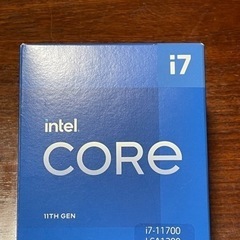 【ネット決済・配送可】Intel core i7 11700