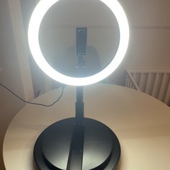 自撮り用LEDリングライト